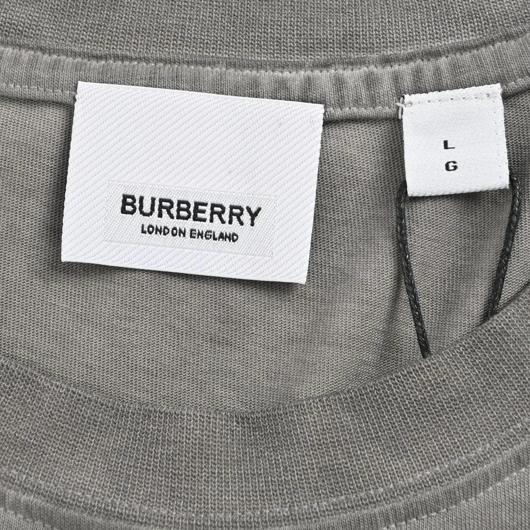Burberry Grey T-Shirt with Logo