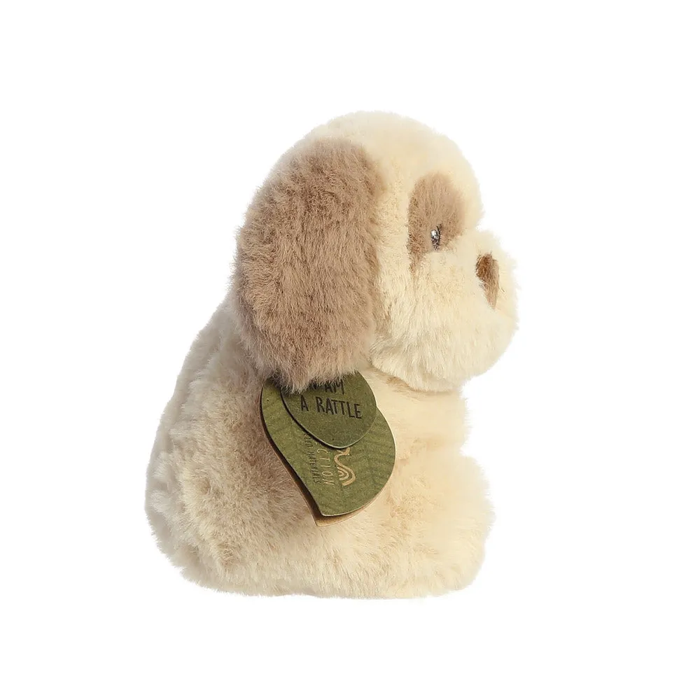 Ebba Eco Toddy Dog Rattle Soft Toy