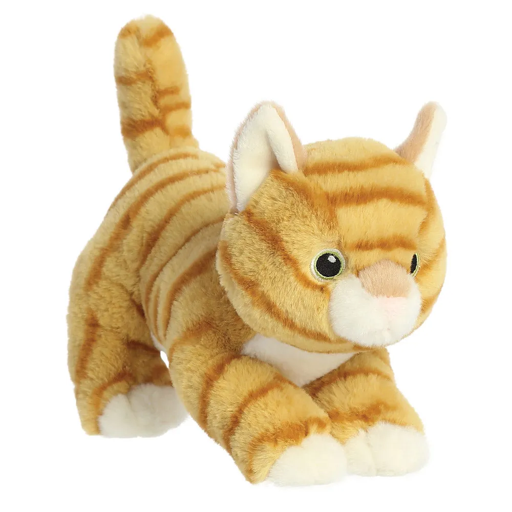 Eco Nation Orange Tabby Cat Soft Toy