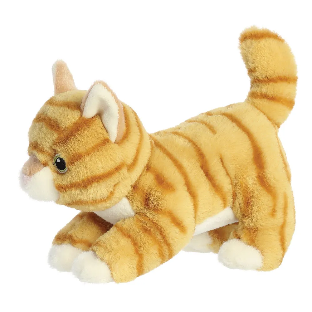 Eco Nation Orange Tabby Cat Soft Toy