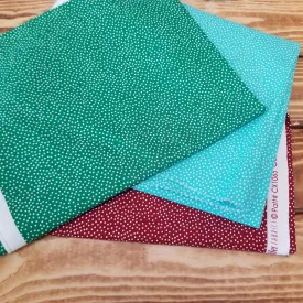 End of Bolt: 1 yard cuts- Total of 3 yards of Michael Miller Micro Dots- Remnants As pictured