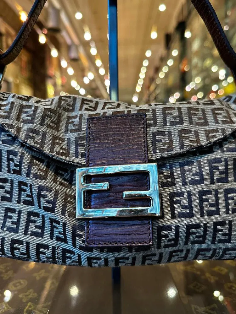 Fendi FF Mamma Baguette Brown