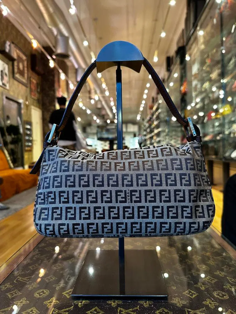 Fendi FF Mamma Baguette Brown