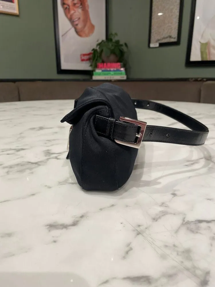 Fendi Small Black Baguette