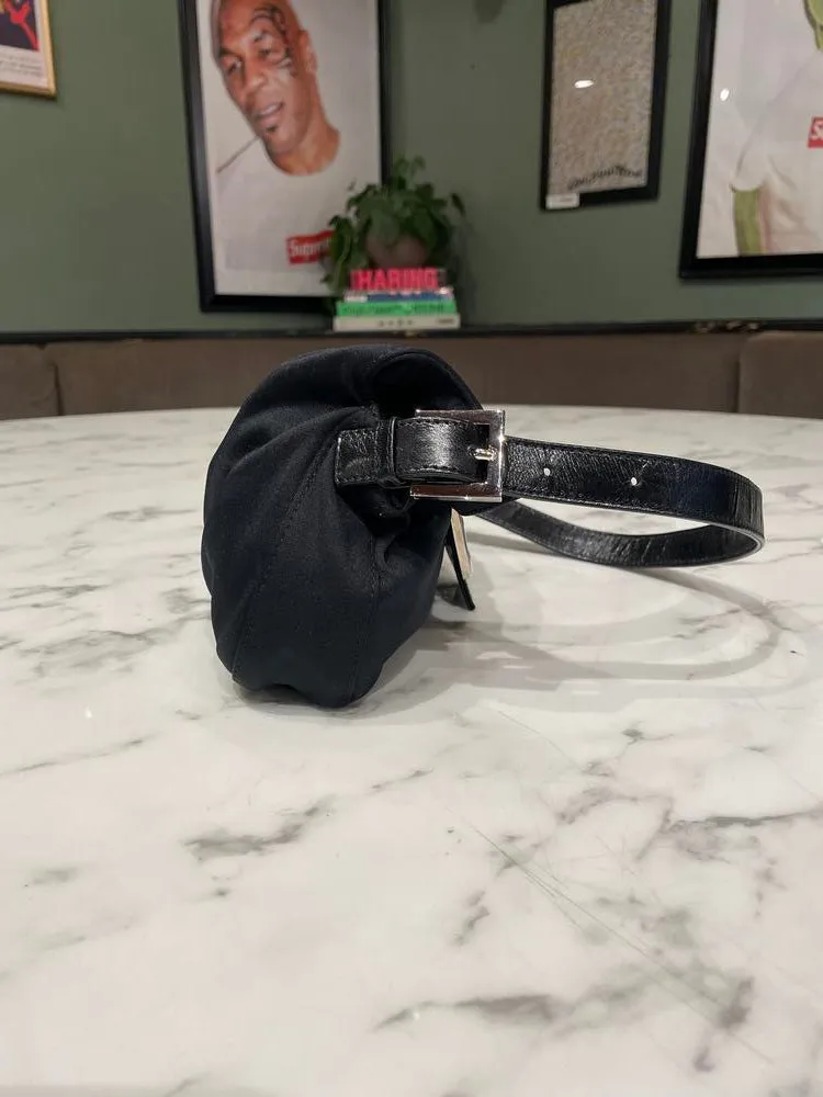 Fendi Small Black Baguette