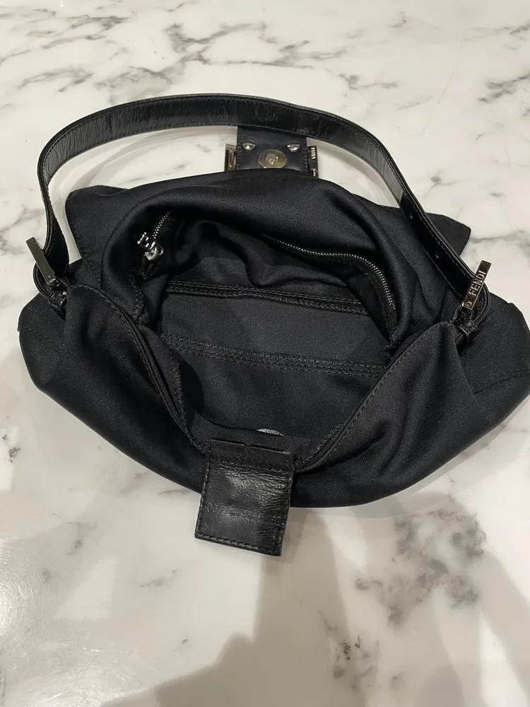 Fendi Small Black Baguette