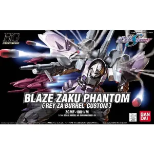 HGGD 1/144 No.028 ZGMF-1001/M Blaze Zaku Phantom [Rey Za Burrel Custom]