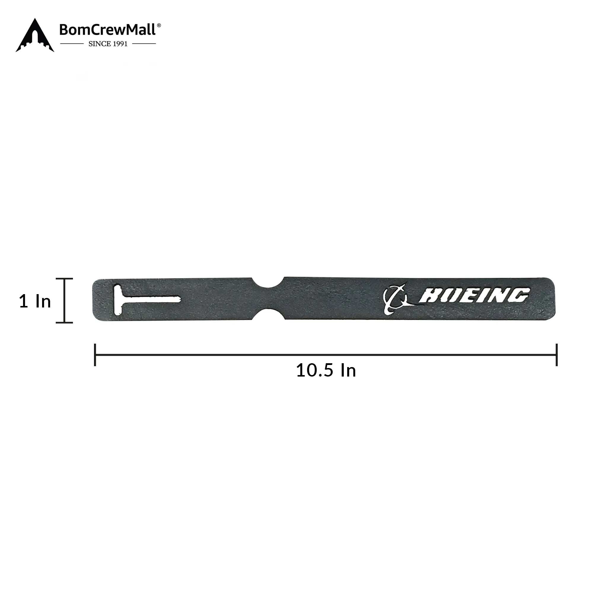 LASER-CUT CREW BOEING BAG TAG