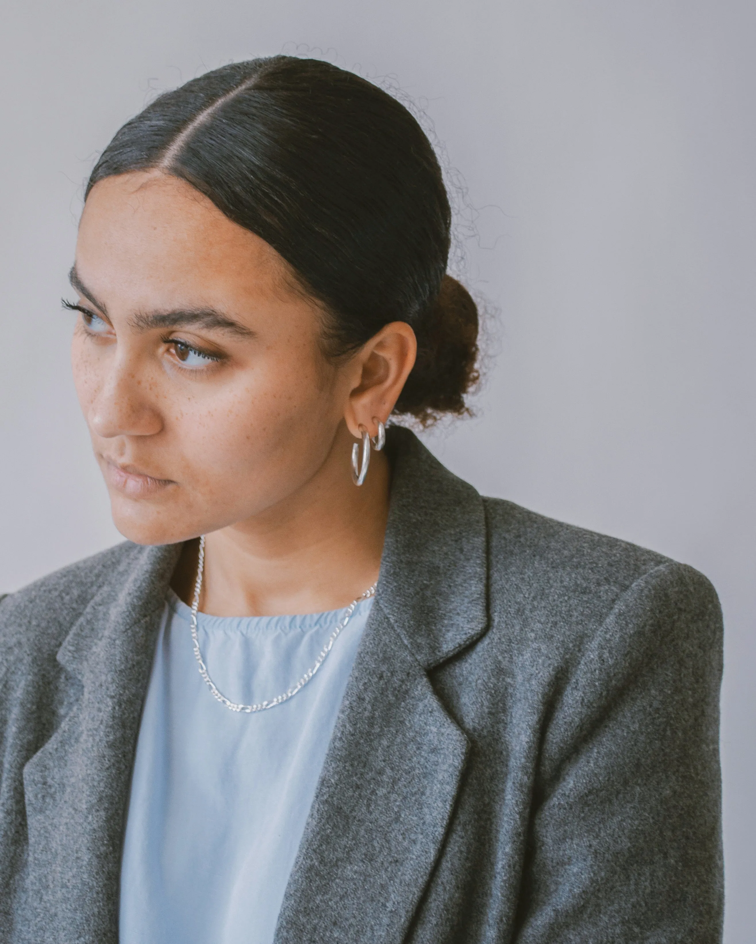 Medium Ange Hoops