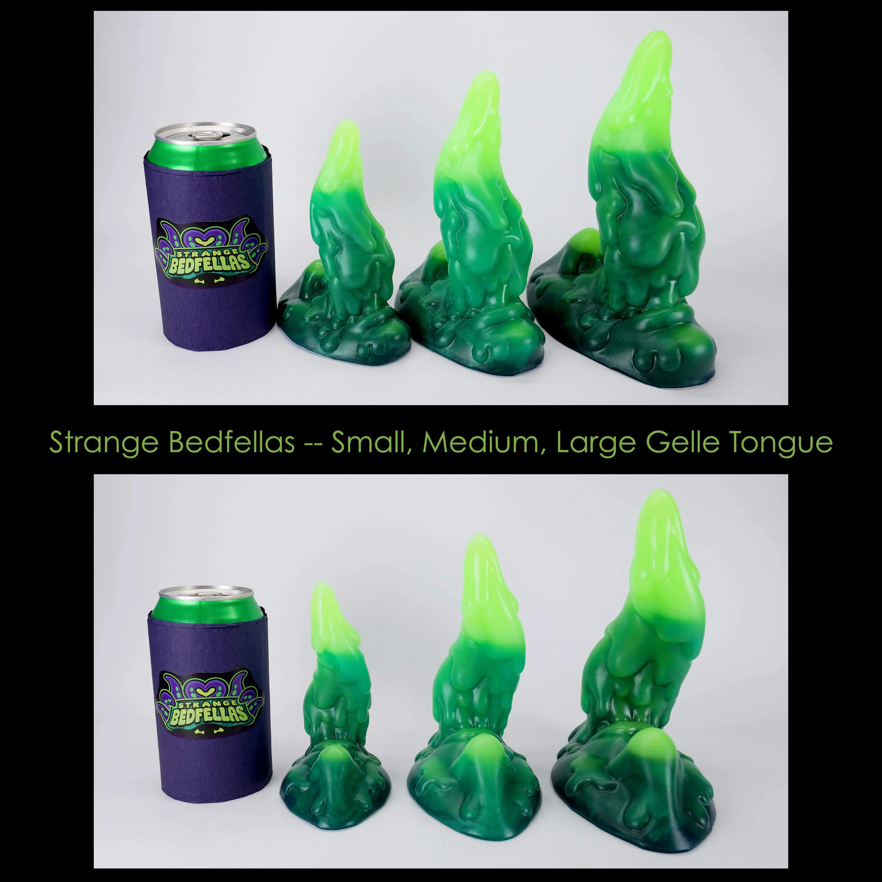 Medium Gelle's Tongue -- Medium silicone -- GT-207