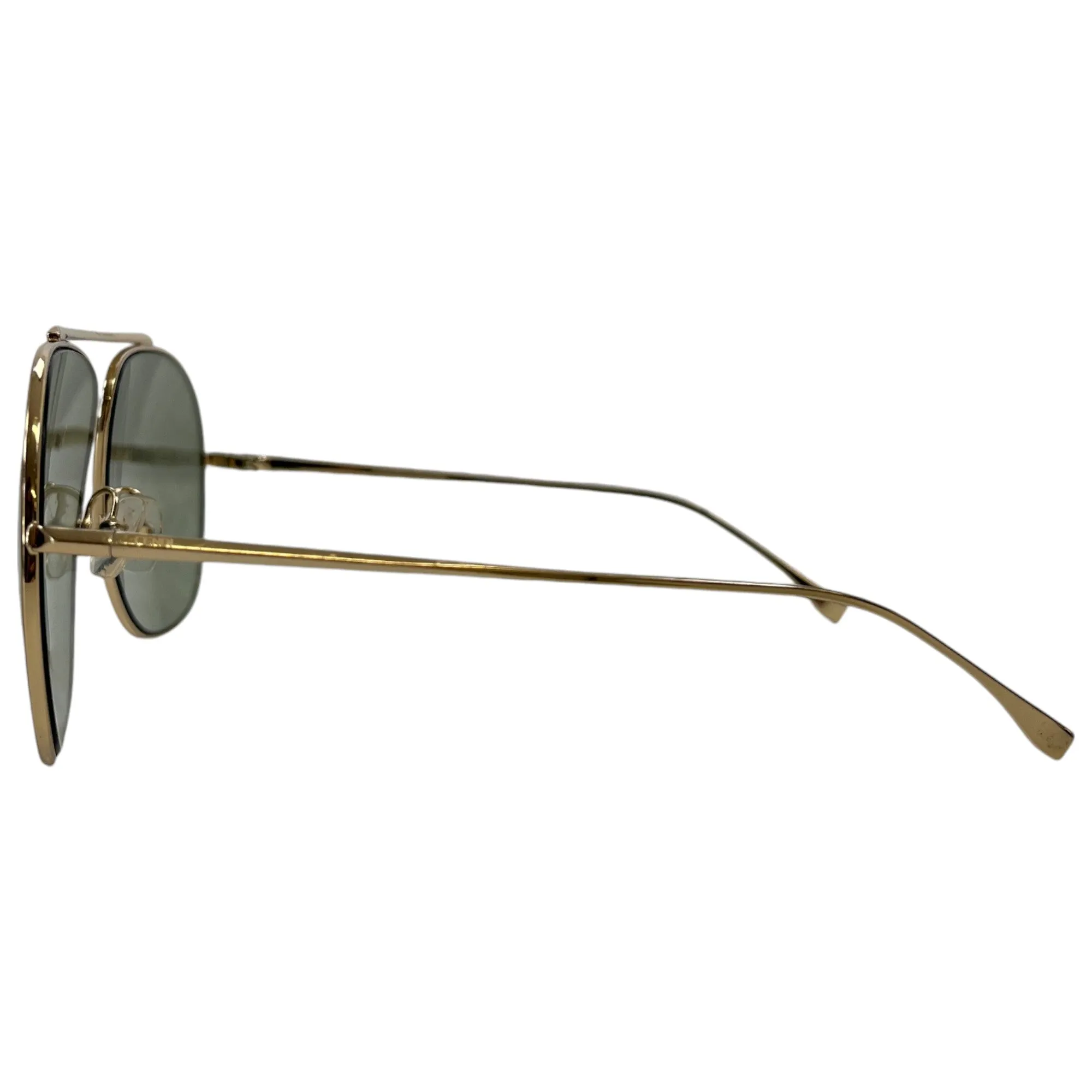 Men's Ff Monogram Sunglasses Gold