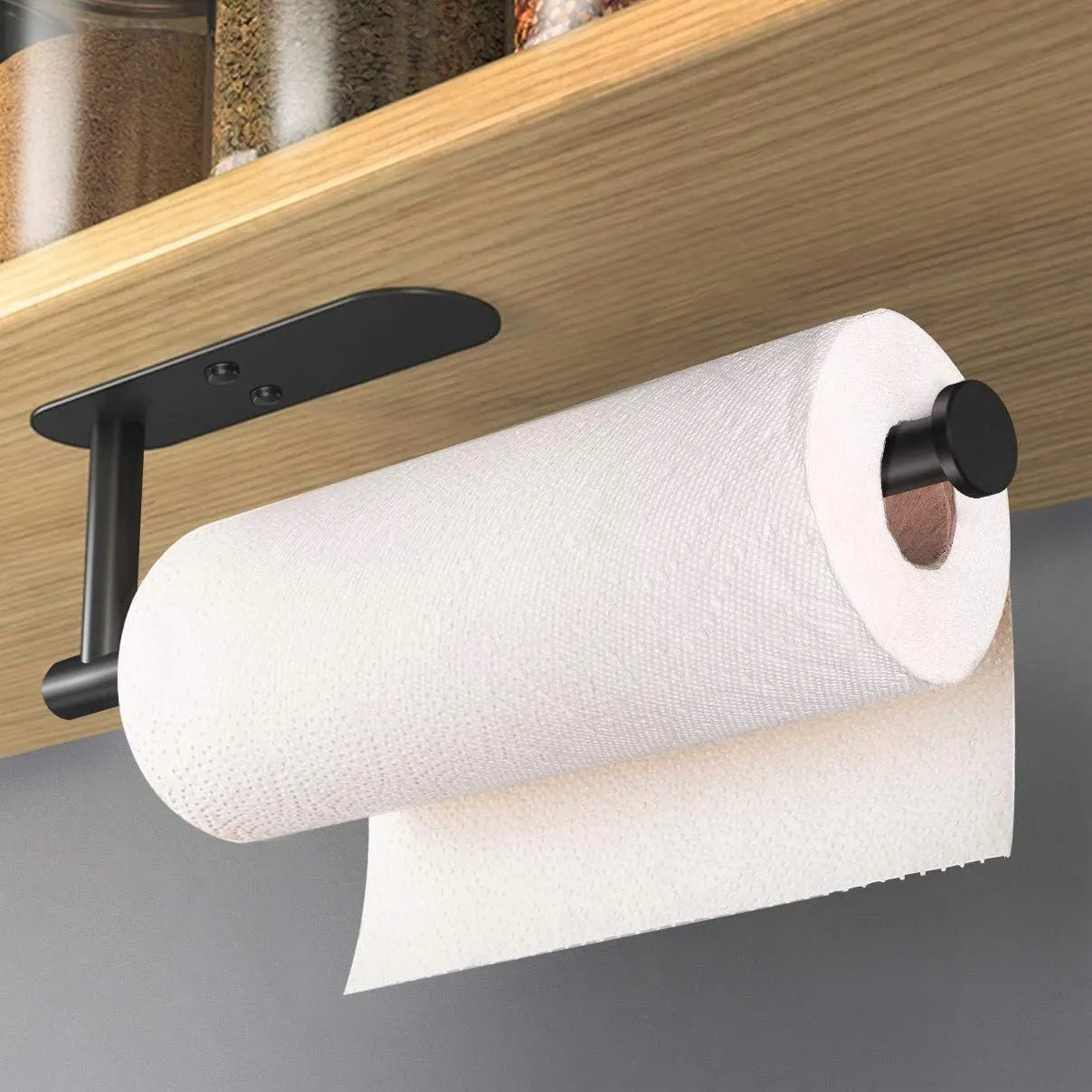 Pack of 3 Free Standing Paper Towel Holder Creative Tissue Holder For Bathroom And Kitchen
