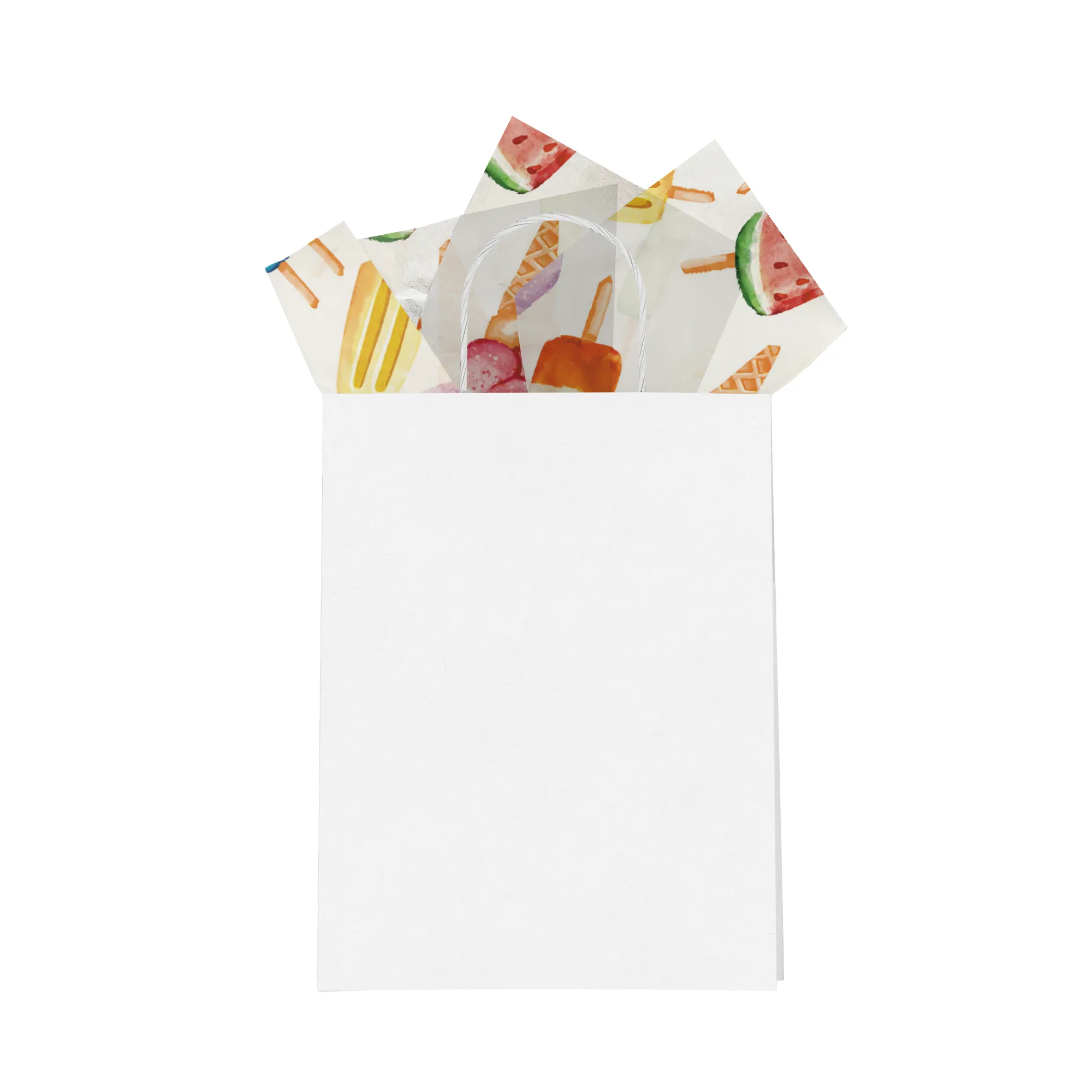 Popsicles Designer Tissue Paper for Gift Bags