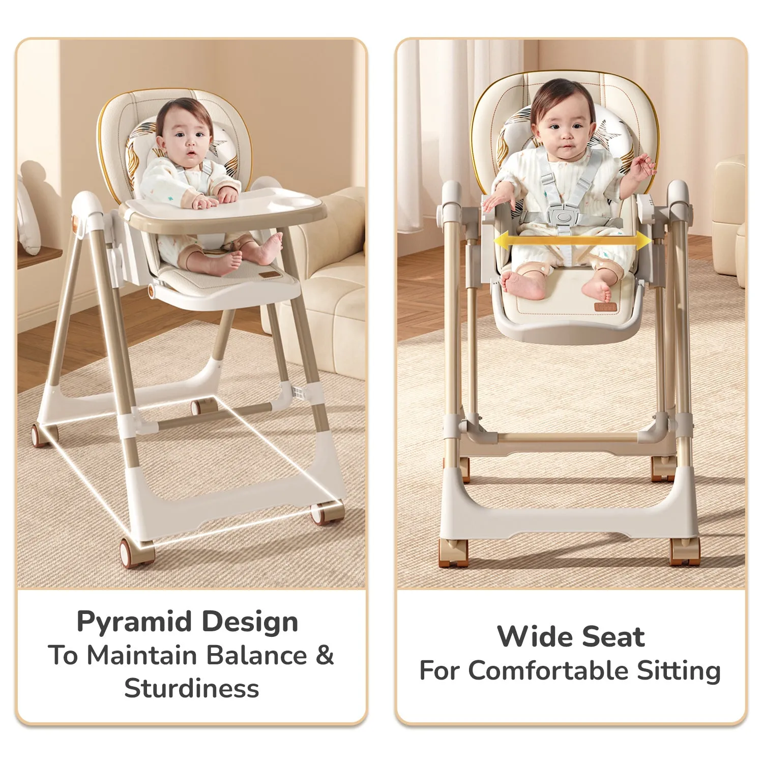 R for Rabbit Marshmallow Smart High Chair
