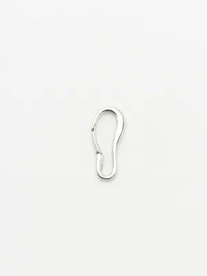 Silver Molded Clip
