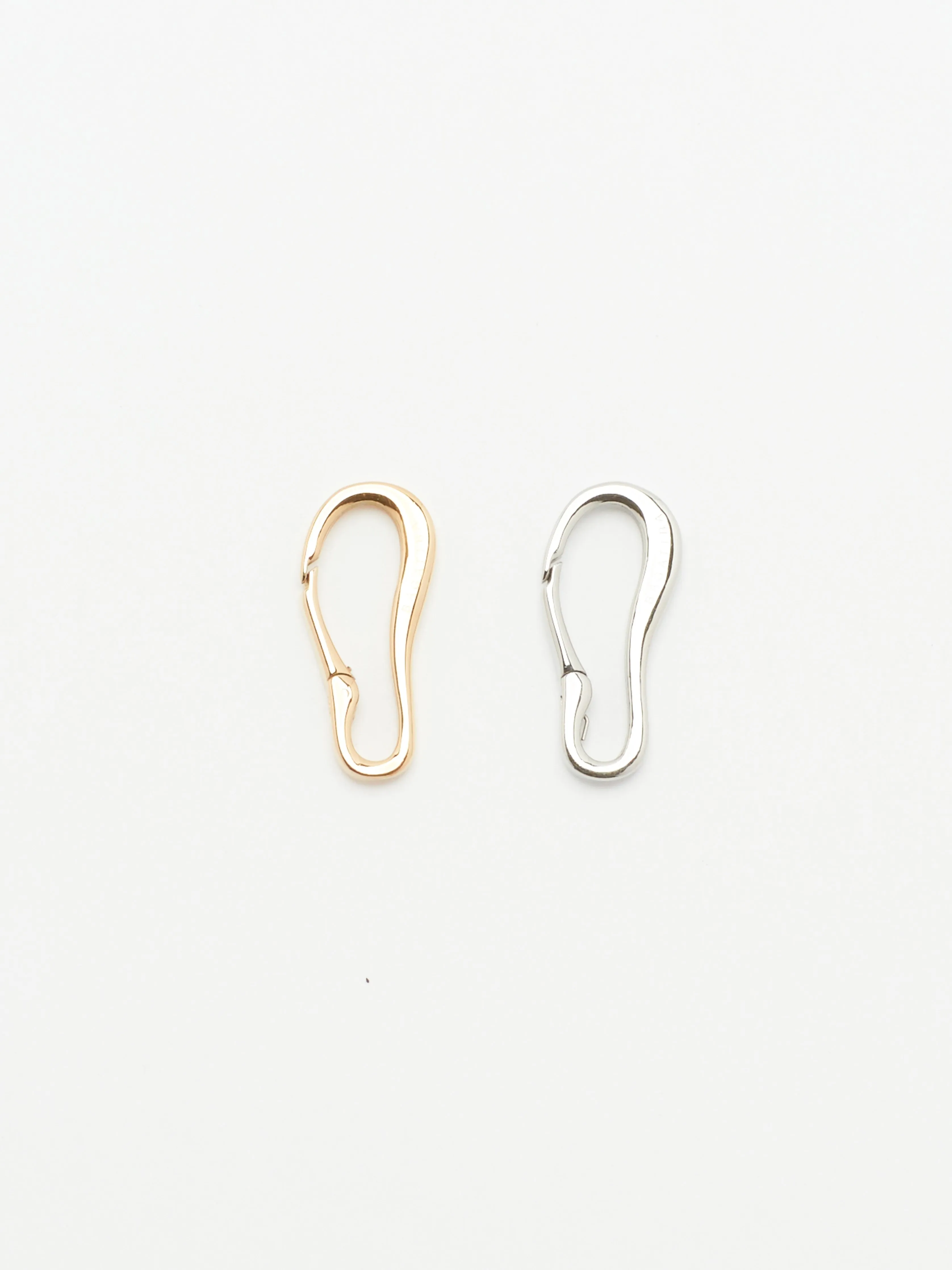 Silver Molded Clip