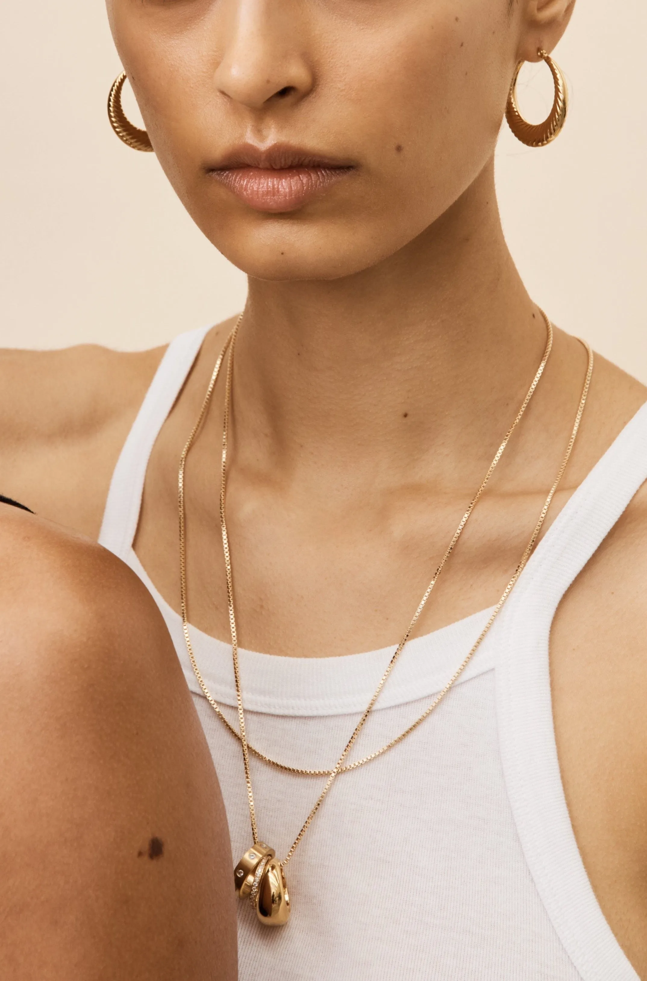 Small Spiral Hoops