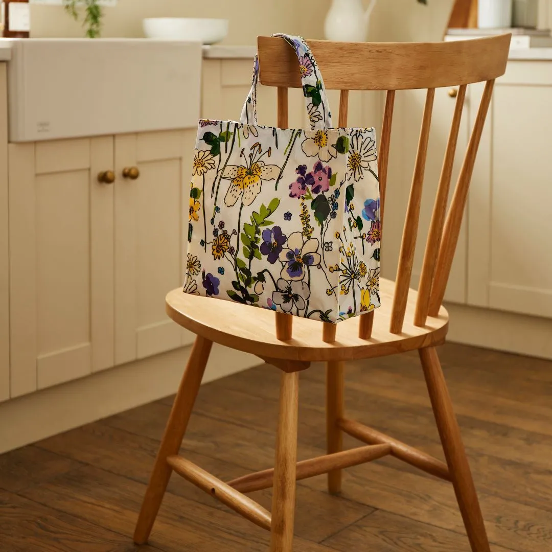 Ulster Weavers Small Biodegradable PVC Shopper Bags - Wildflower (Yellow)